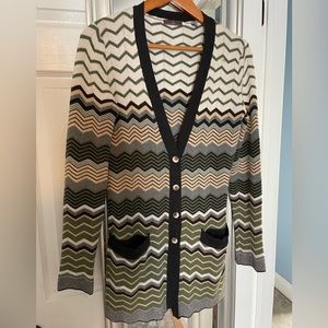 open cardigan sweater. Women size S